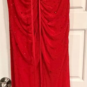 Elegant Red Evening Dress